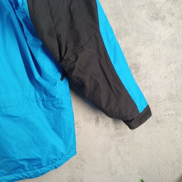 PRECISION MOUNTAINEERING Men Ski Jacket Size MEDIUM Two Tone Full Zip W/ Pockets - Picture 13 of 15